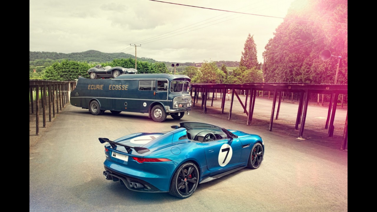 Jaguar revela o Project 7 inspirado no D-Type