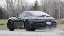 Nuova Porsche 911 - Foto Spia Interni