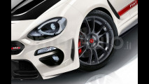 Fiat 124 Spider, il rendering della Abarth
