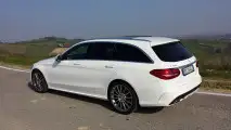 Mercedes C300 h Station Wagon, test di consumo reale Roma-Forlì