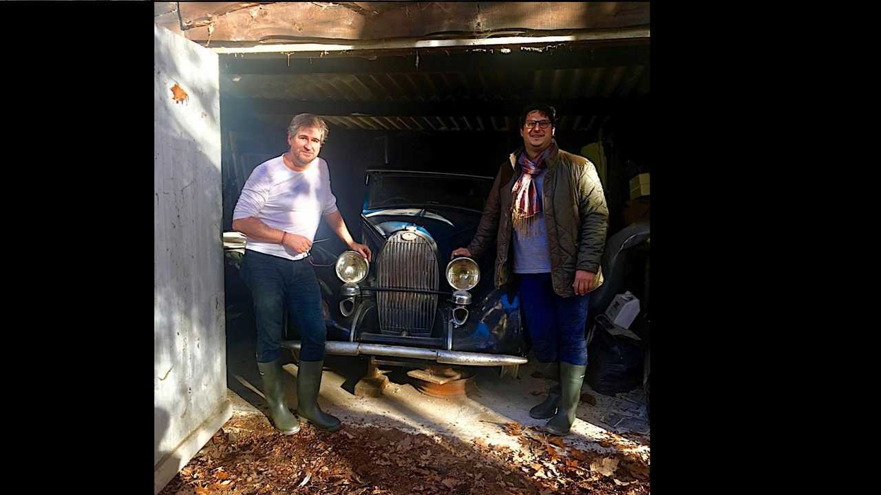 Bugatti sortie de grange Arcturial
