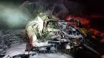 McLaren Senna va a fuoco