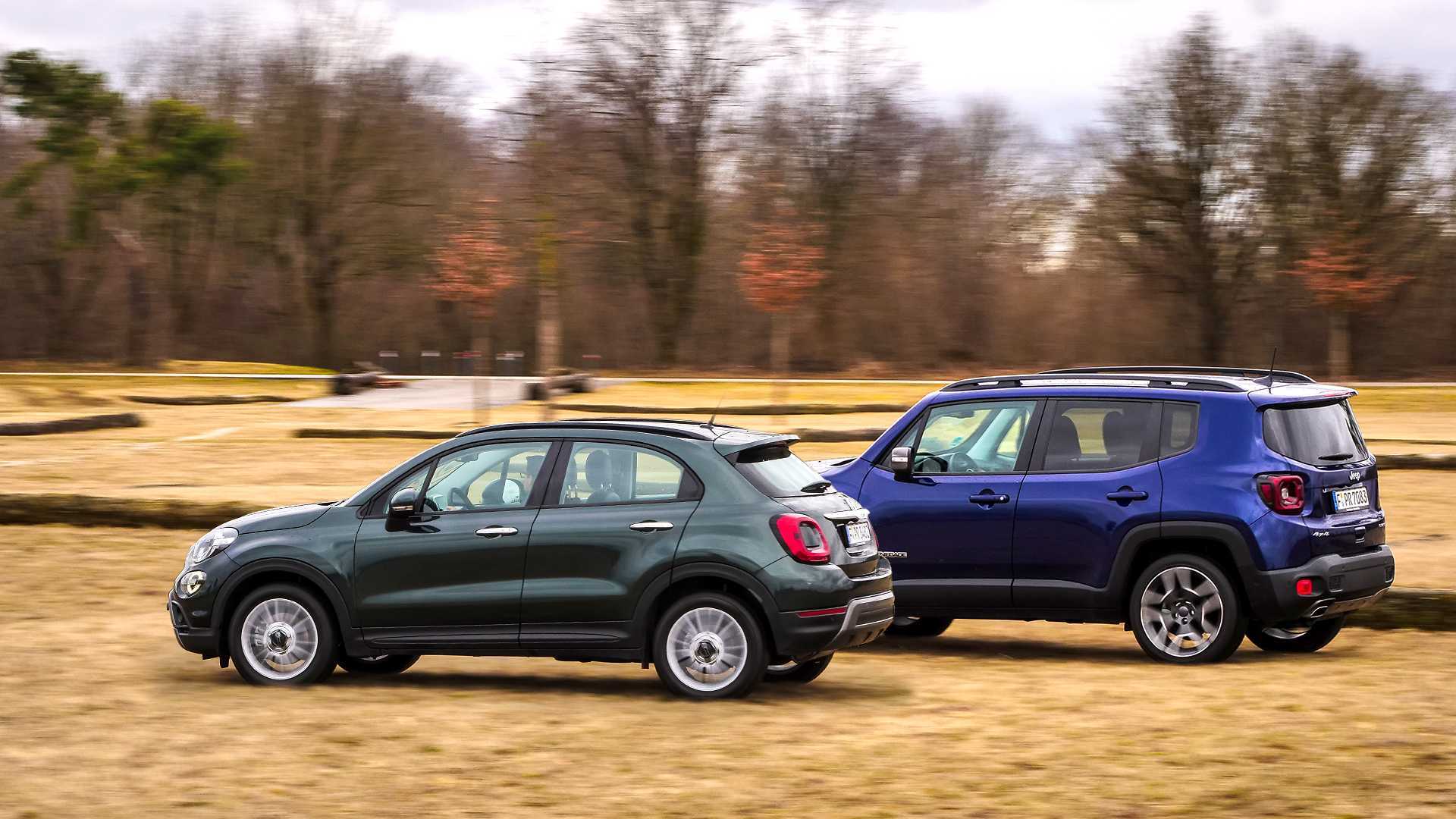Fiat 500x Gegen Jeep Renegade Im Vergleich