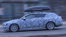 2020 Mercedes CLA Shooting Brake ekran görüntüsü spy videodan
