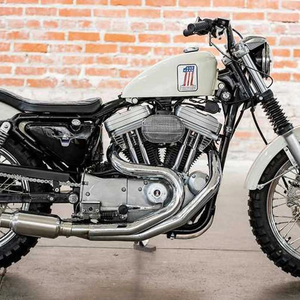 Greg Hageman Made A '95 Sportster Into A Street Tracker