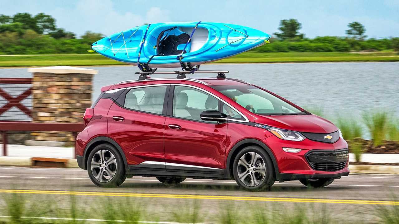 Chevy Bolt With Kayak