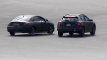 Mercedes-Benz CLA and GLA spy photo 04.10.2012 / Automedia