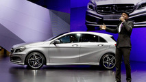2013 Mercedes A-class live in Geneva 06.03.2012