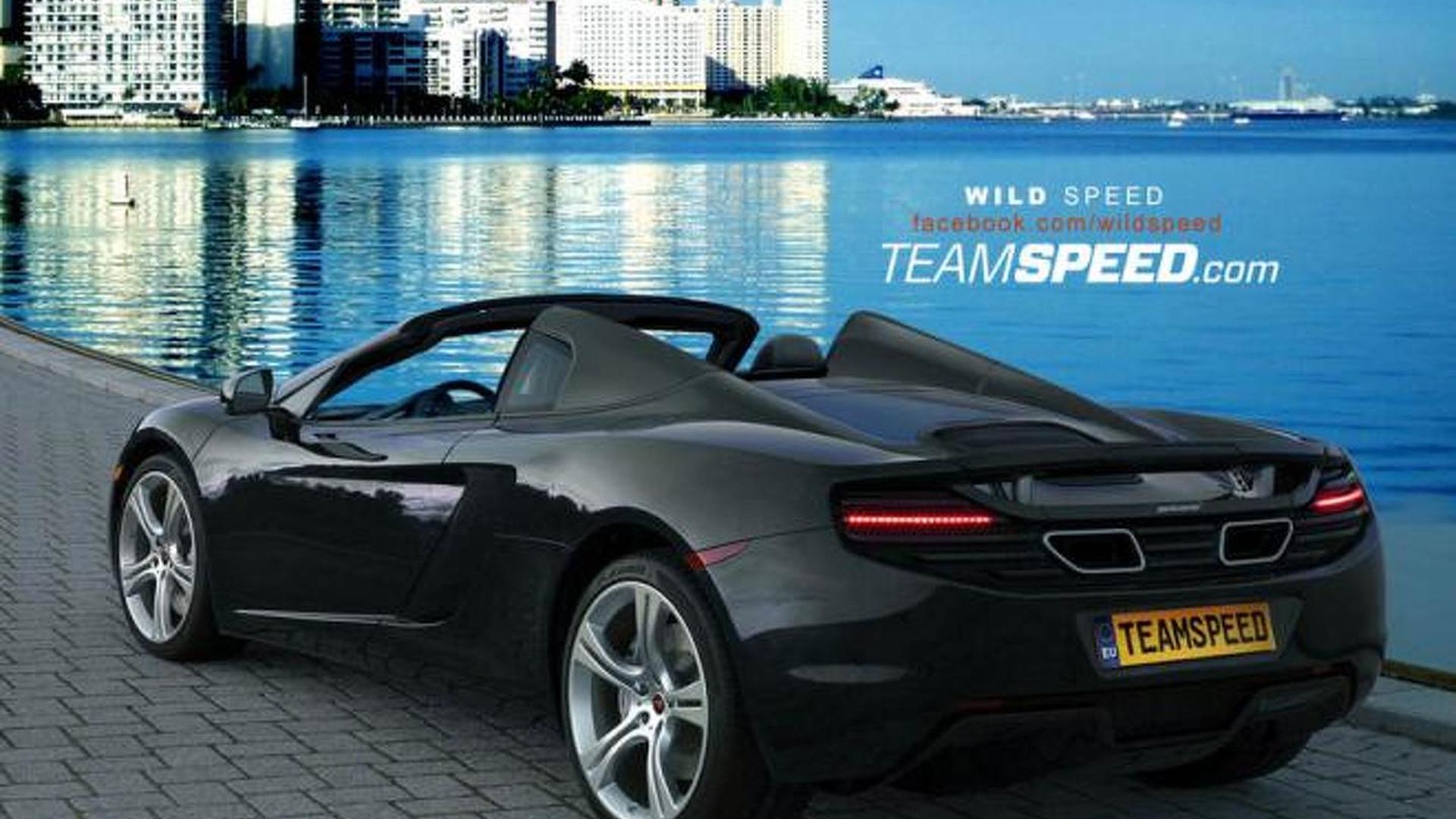 Mclaren Mp4 12c Spider Rendered