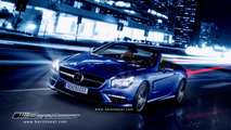2013 Mercedes SL63 AMG (R231) artists rendering