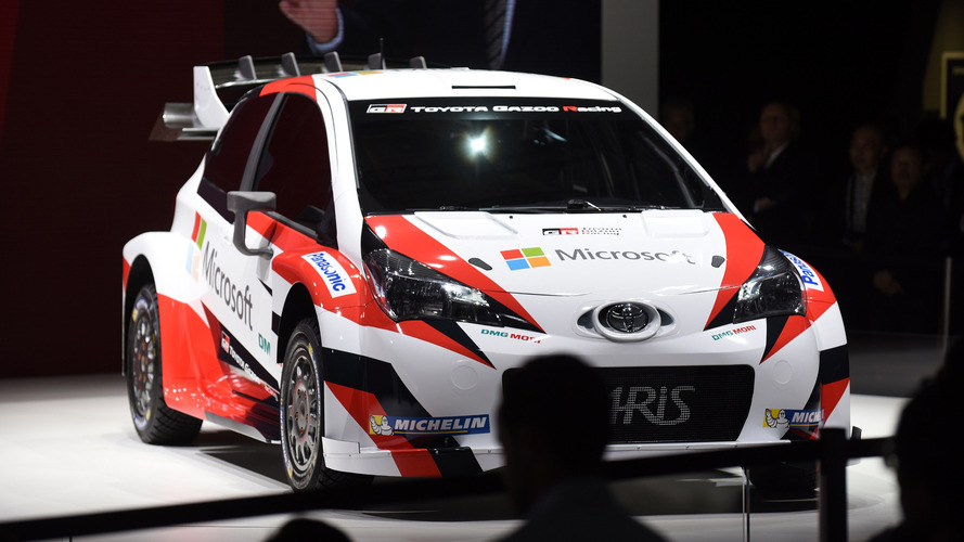 Toyota'nın WRC'ye dönüş aracı Yaris WRC Paris Otomobil Fuar'ında tanıtıldı