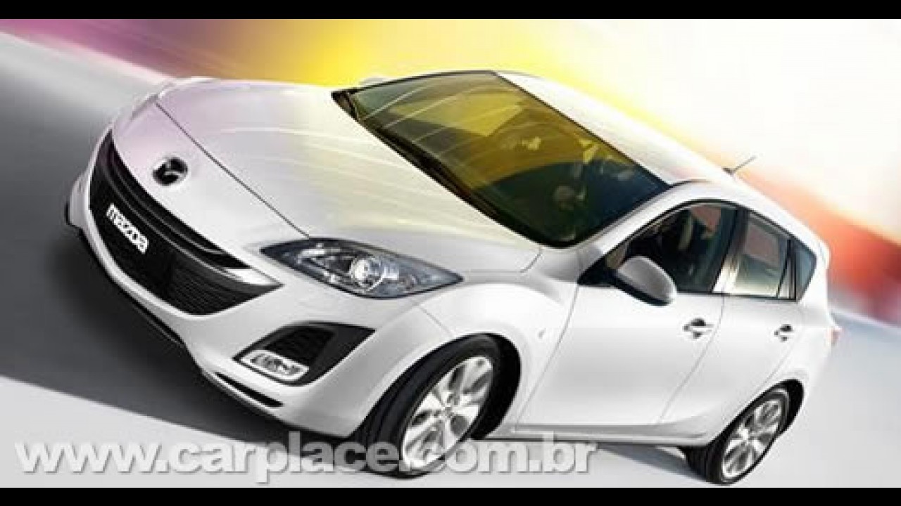 Novas versões Mazda3 MPS e i-stop serão apresentados no Salão de Genebra