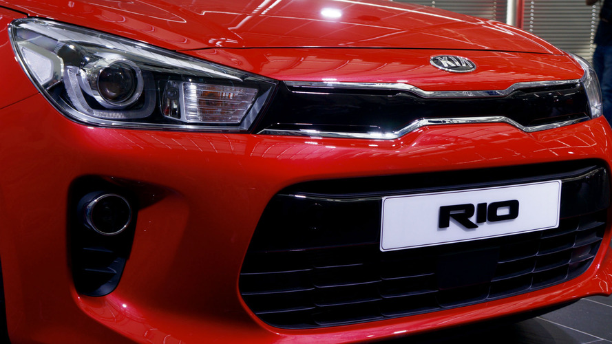 2017 Kia Rio reveal in Frankfurt
