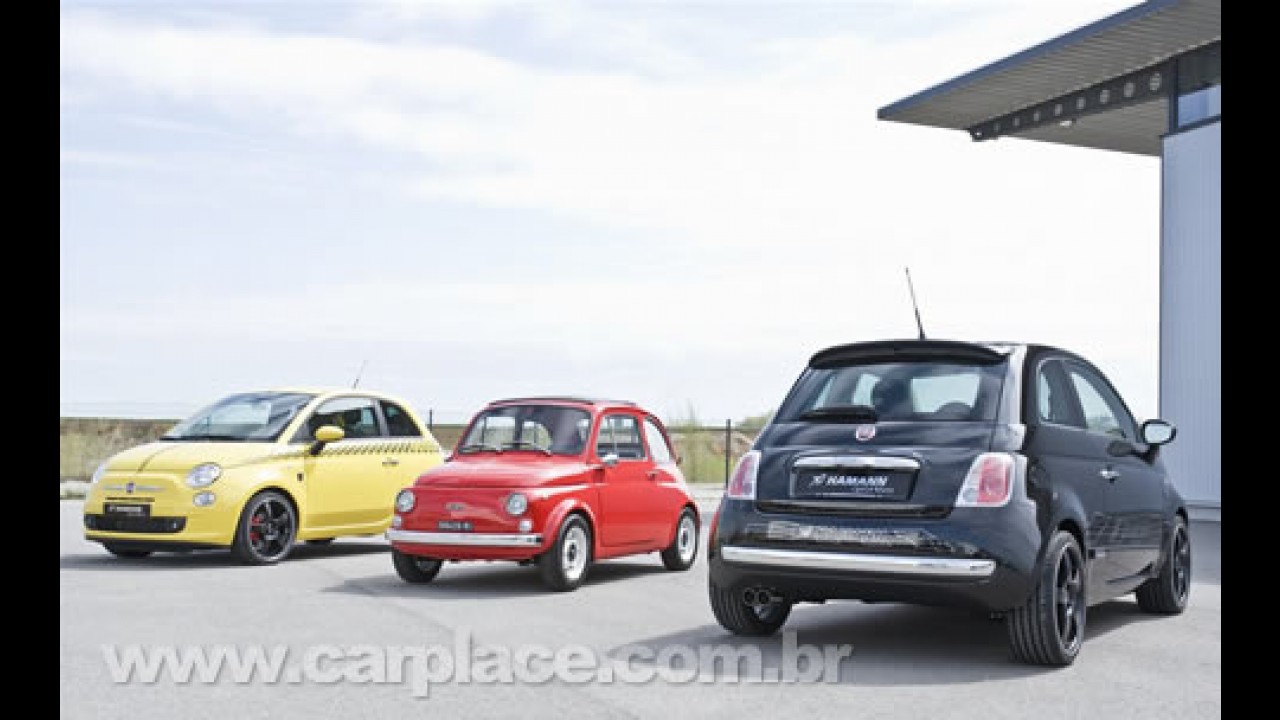 Fiat 500 recebe personalização da prepraradora alemã Hamann MotorSport