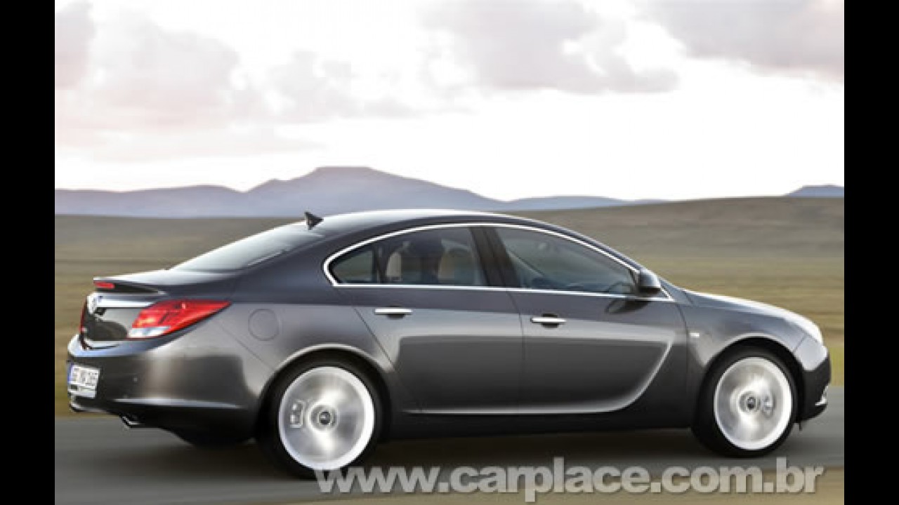 Novo Vectra europeu - Opel apresenta oficialmente o novo sedan Insignia 2009