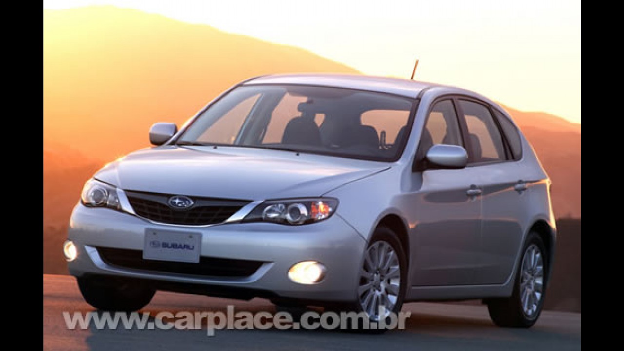 Subaru apresenta a linha 2009 do hatch Impreza WRX e do sedã Impreza 2.5 GT
