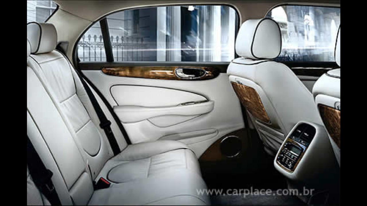 Jaguar XJ 2008 chega ao Brasil trazendo ainda mais luxo e tecnologia