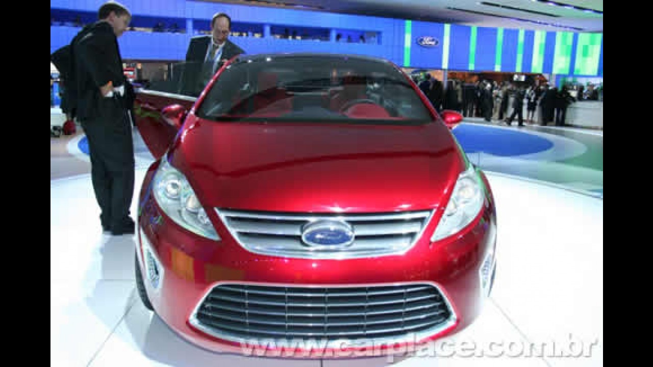 Salão de Detroit 2008: Ford Verve Sedan Concept pode ser o novo Fiesta Sedan