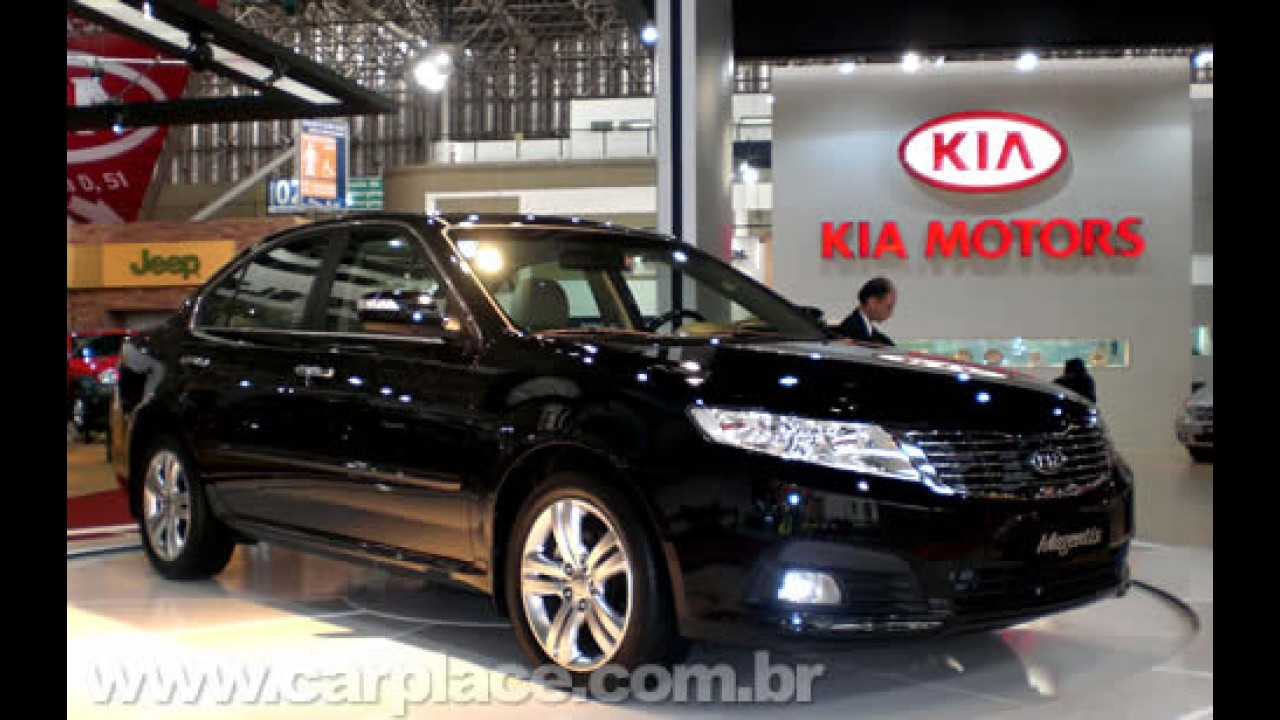 Salão do Automóvel 2008 - Novo sedan Kia Magentis chega ao Brasil por 74.900