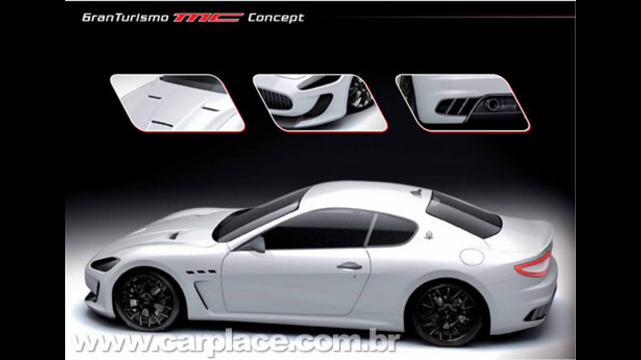 Salão de Paris 2008: Maserati mostrará o GranTurismo MC Concept de 450 cv