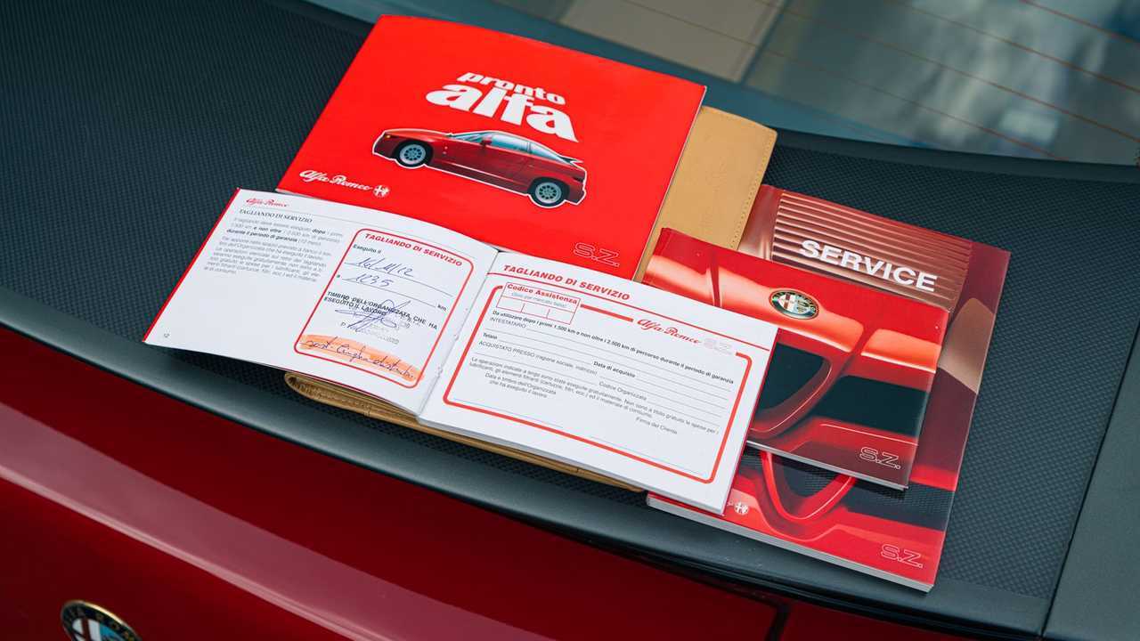 Alfa Romeo SZ del 1991 all'asta