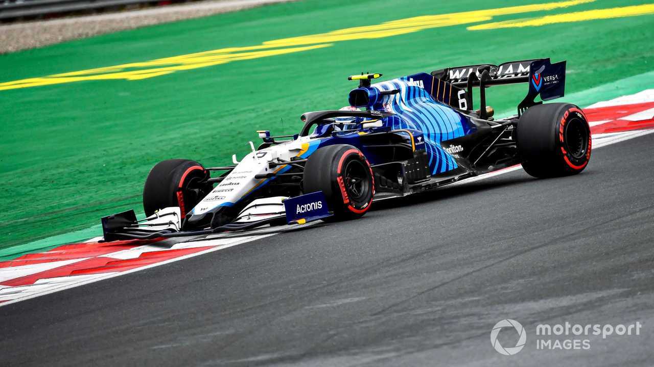 Nicholas Latifi at Turkish GP 2021