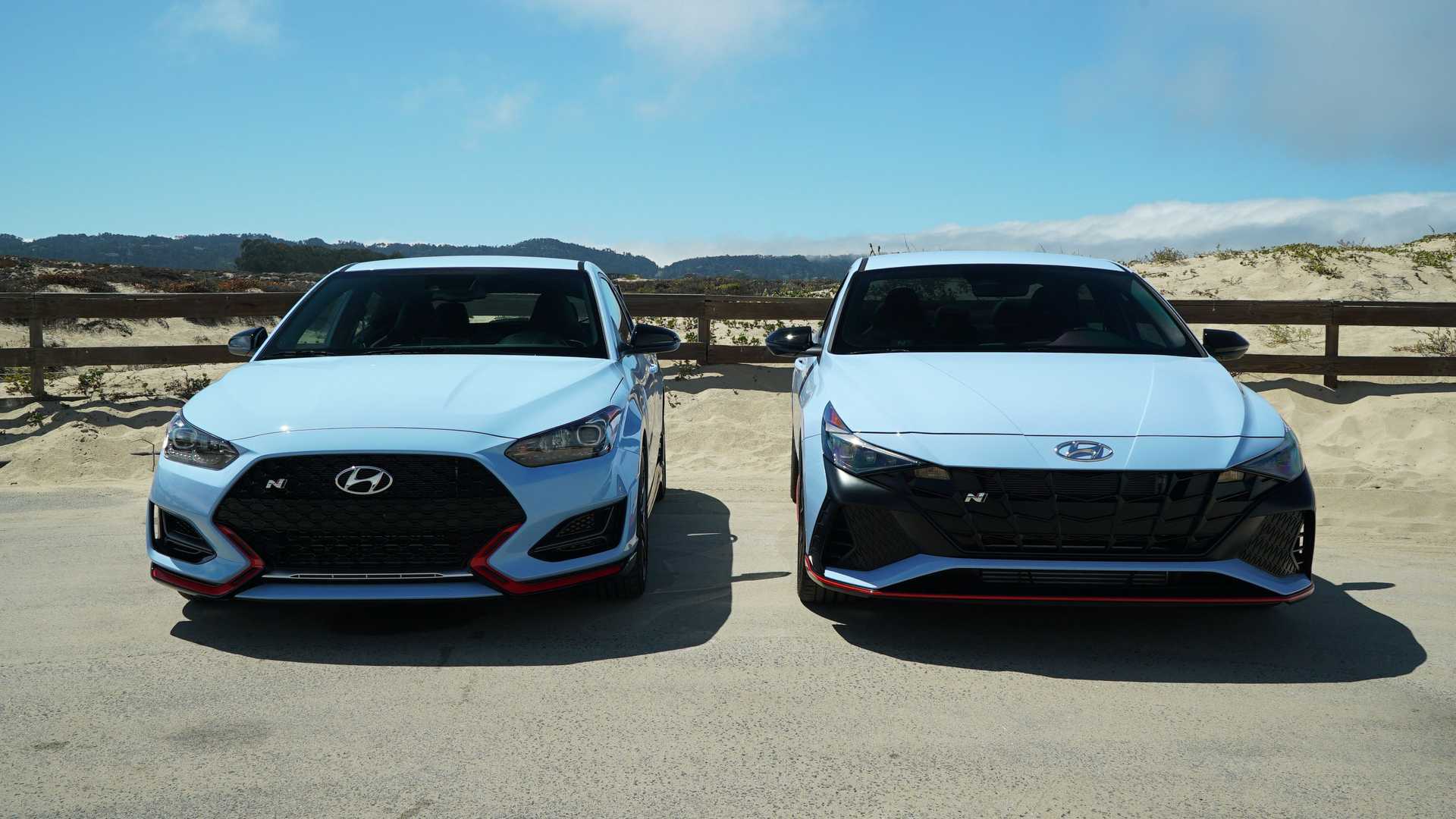 2022 Hyundai Elantra N Vs 2021 Veloster N: See The Differences