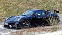 Porsche 718 Cayman GT4 RS Final Spy Shots