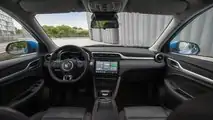 2021 MG ZS EV dashboard overview front