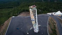 Ford Explorer PHEV on the OVER tower in Norway