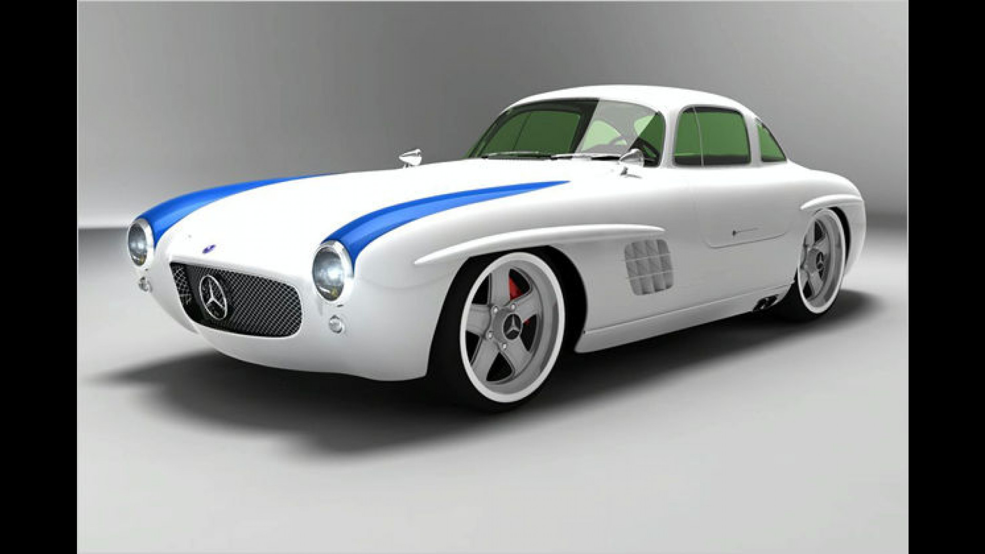 Fabrikneue Legende Mercedes 300 Sl Panamericana
