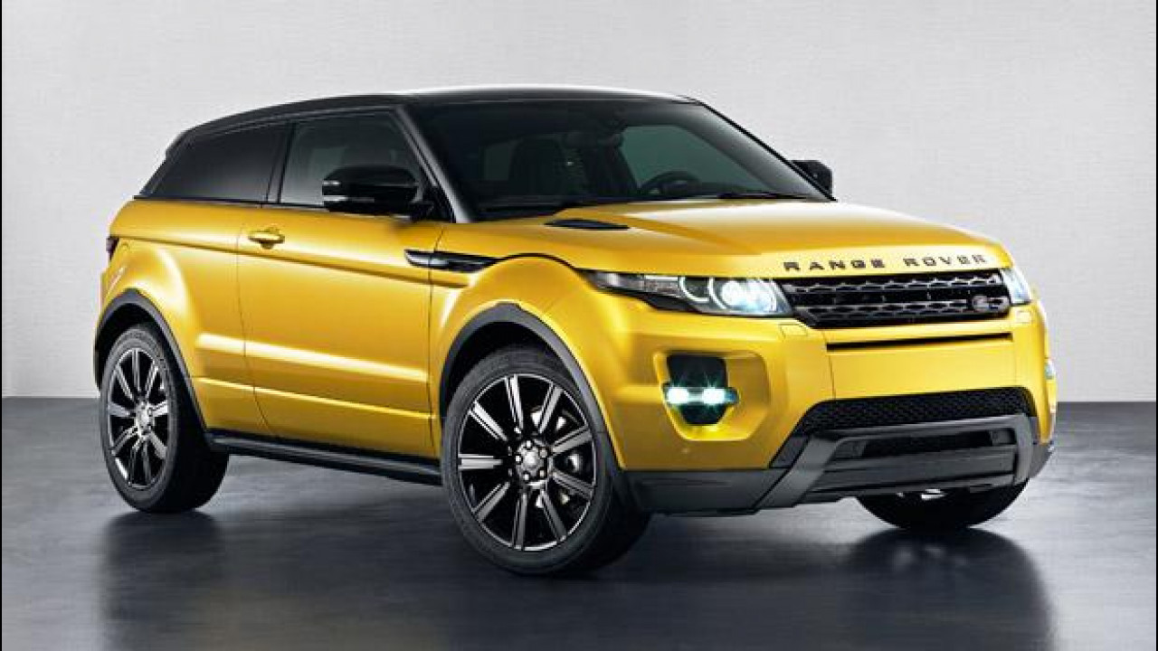[Copertina] - Range Rover Evoque Sicilian Yellow Limited Edition