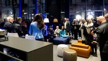 L'inauguration du salon Atelier Alpine A290
