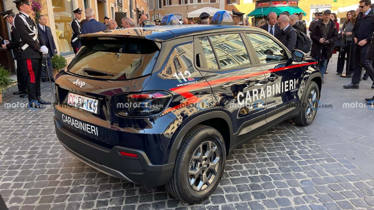 La Jeep Avenger dei Carabinieri