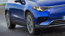 Mercedes GLC (2025), il render di Motor1.com