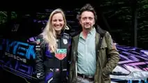 Porsche Cayenne Electric drivers Gabriela Jílková and Richard Hammond