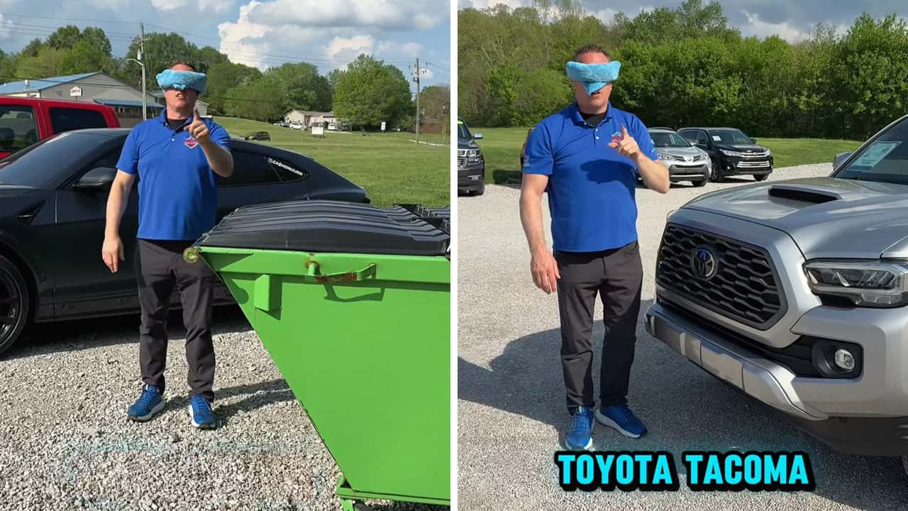 Car Salesman Can Tell The Make And Model By The Sound Of The Hood Closing. Then He Demonstrates