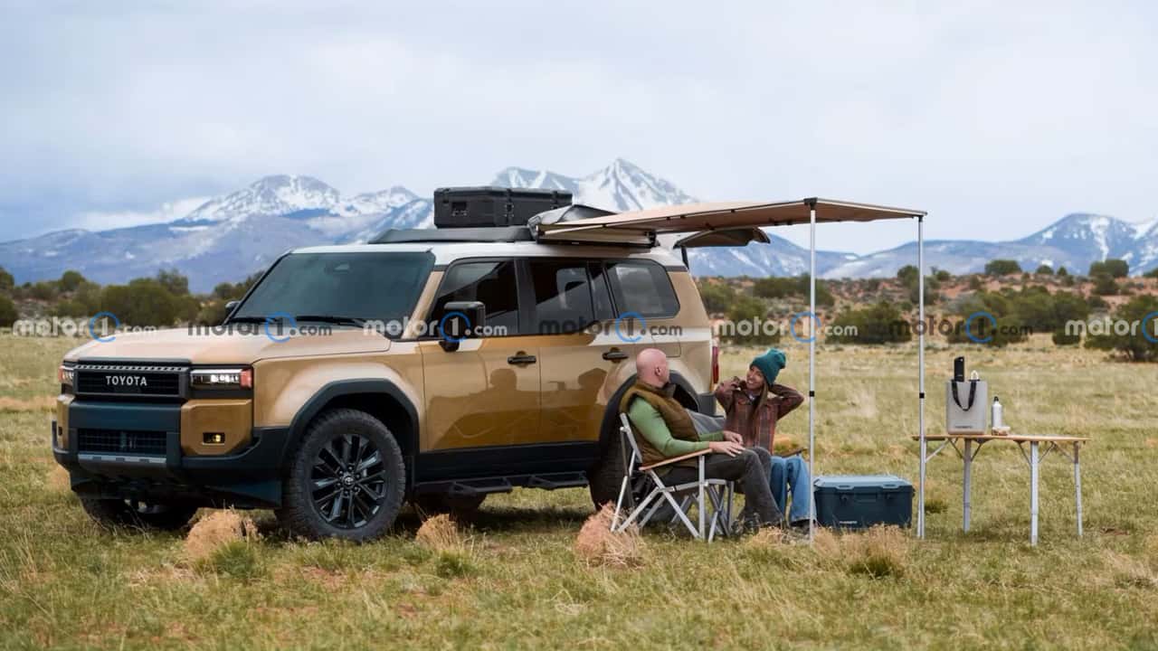 Toyota Land Cruiser camper