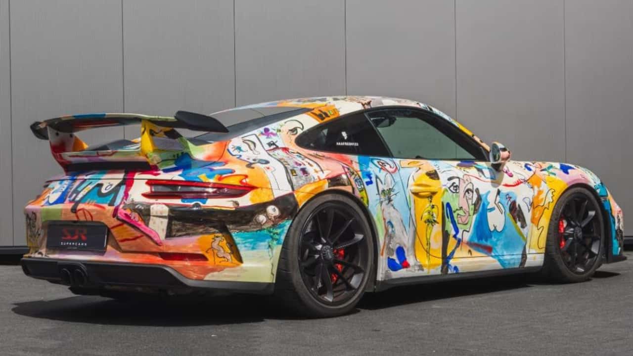 Elle Boyanmış 2018 Porsche 911 GT3 Satılık