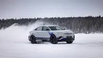Alpine A390, the photos of the tests at the Arctic Circle