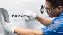 La fabbrica Volkswagen-SAIC di Anting