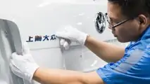 La fabbrica Volkswagen-SAIC di Anting