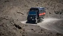 Unimog Autobus Fuoristrada sull'Etna