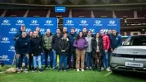 Hyundai y Atlético de Madrid, entrega de vehículos oficiales