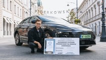 Miko Marczyk, Audi A6 Sportback e-Tron, Guinness Menzil Rekoru