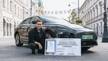 Miko Marczyk, Audi A6 Sportback e-Tron, Guinness Menzil Rekoru