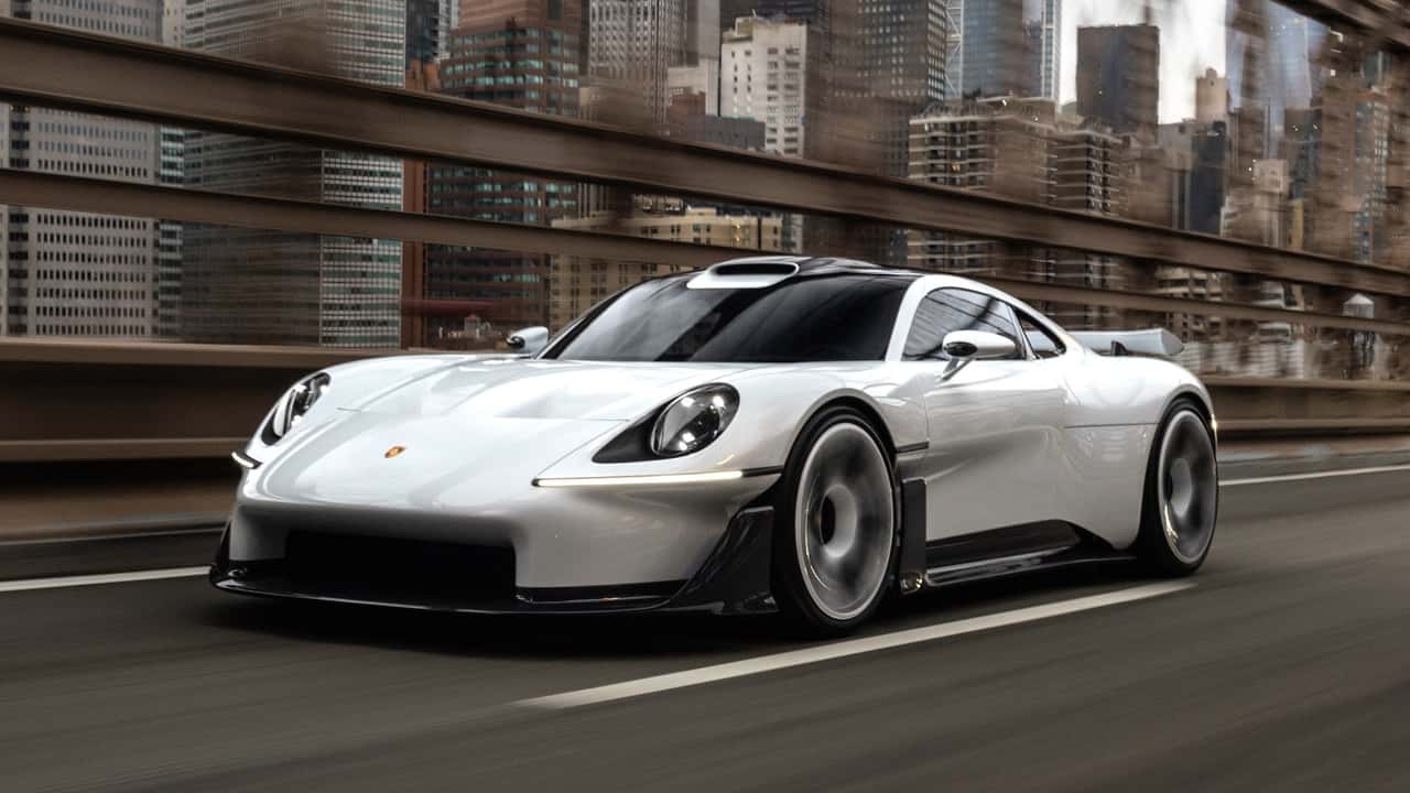 Porsche Mission S In New York City
