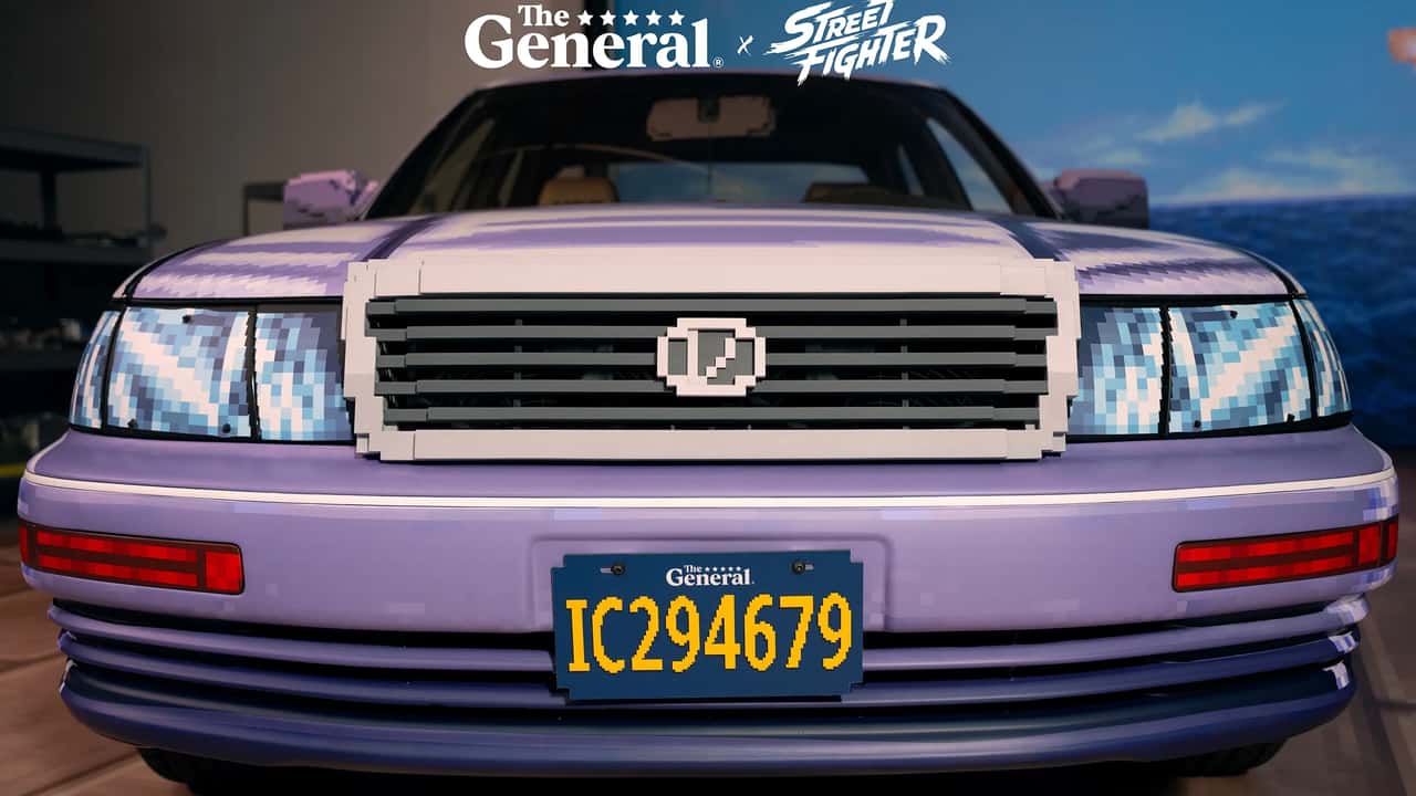 Street Fighter II Lexus LS400