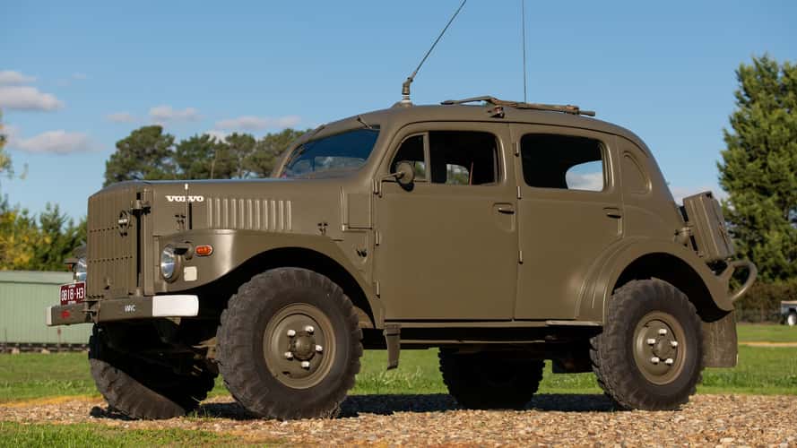 Este indestructible camión militar Volvo de 1953 está a la venta