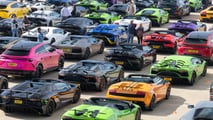 Journée de la Lamborghini au Royaume-Uni sur le circuit de Silverstone